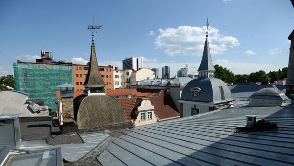 Крыши Старого города в Таллине - Sputnik Латвия