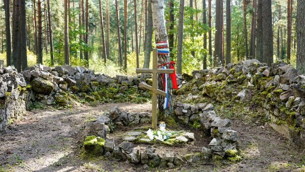 Православное гарнизонное кладбище в Саласпилсе - Sputnik Латвия