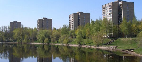 Видземская аллея в микрорайоне Югла Видземская аллея в микрорайоне Югла - Sputnik Latvija