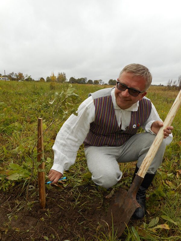 Руководитель хора Шалуны Янис Платацис - Sputnik Латвия