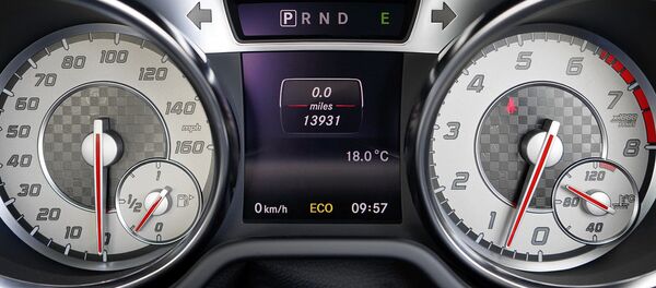 Automašīnas priekšējais panelis. Foto no arhīva - Sputnik Latvija