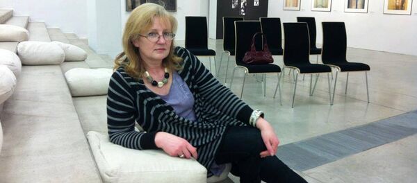 54-летняя юрмалчанка Дагния Мазлаздиня - Sputnik Латвия