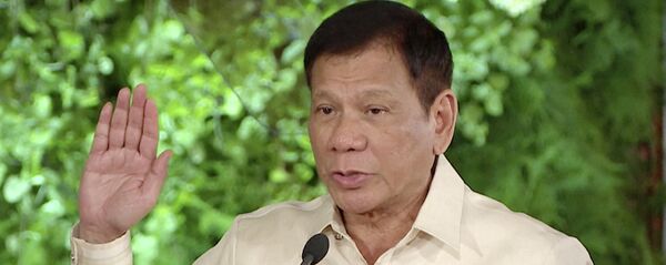 Rodrigo Duterte. Foto no arhīva - Sputnik Latvija
