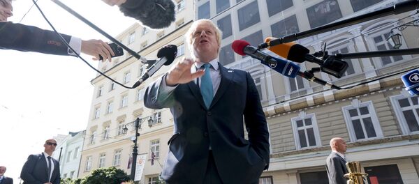 Министр иностранных дел Великобритании Борис Джонсон - Sputnik Латвия