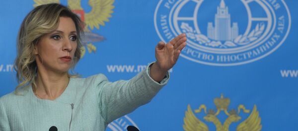 Брифинг официального представителя МИД России Марии Захаровой Брифинг официального представителя МИД России Марии Захаровой - Sputnik Latvija