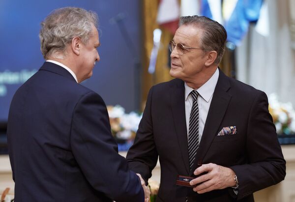 Церемония вручения Международной премии Балтийская звезда в Санкт-Петербурге - Sputnik Латвия