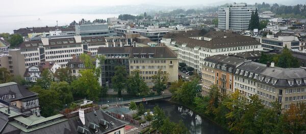 Šveices pilsētas Cīrihes ainava. Foto no arhīva - Sputnik Latvija