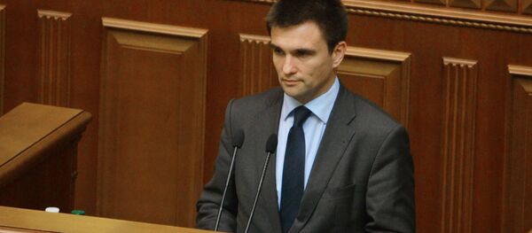 Министр иностранных дел Украины Павел Климкин Министр иностранных дел Украины Павел Климкин - Sputnik Latvija