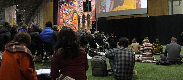 Учения Далай-ламы в Риге Учения Далай-ламы в Риге - Sputnik Латвия