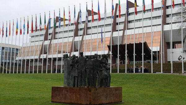 Дворец Европы в Страсбурге, где проходят заседания ПАСЕ - Sputnik Латвия