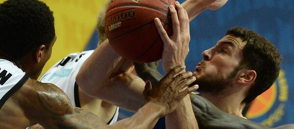 Баскетбол. Кубок Европы. Матч Химки - ВЭФ-Рига - Sputnik Латвия