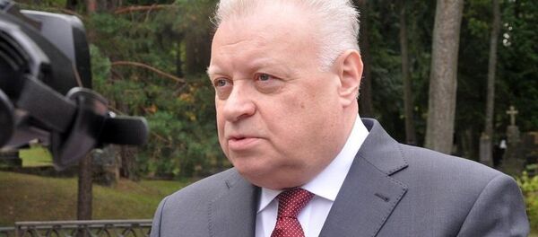 Krievijas Federācijas ārkārtējais un pilnvarotais vēstnieks Lietuvā Aleksandrs Udaļcovs Krievijas Federācijas ārkārtējais un pilnvarotais vēstnieks Lietuvā Aleksandrs Udaļcovs - Sputnik Latvija