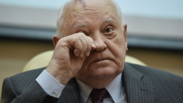 Bijušais PSRS prezidents Mihails Gorbačovs. Foto no arhīva - Sputnik Latvija