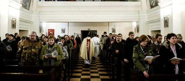 Празднование католического Рождества Празднование католического Рождества - Sputnik Латвия