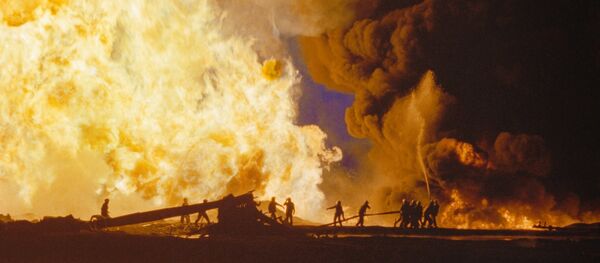 Ugunsgrēka dzēšana. Foto no arhīva - Sputnik Latvija