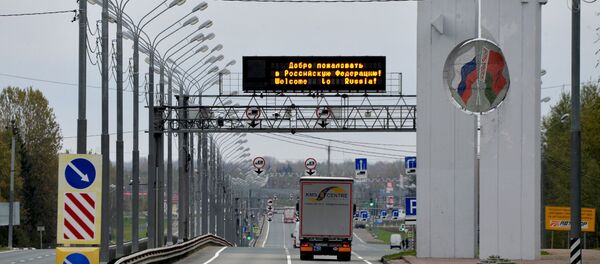 Граница Белоруссии и России - Sputnik Latvija