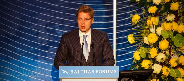Председатель Рижской думы Нил Ушаков на открытии Балтийского форума - Sputnik Латвия