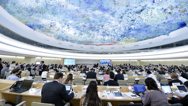 Заседание совета ООН по правам человека - Sputnik Latvija