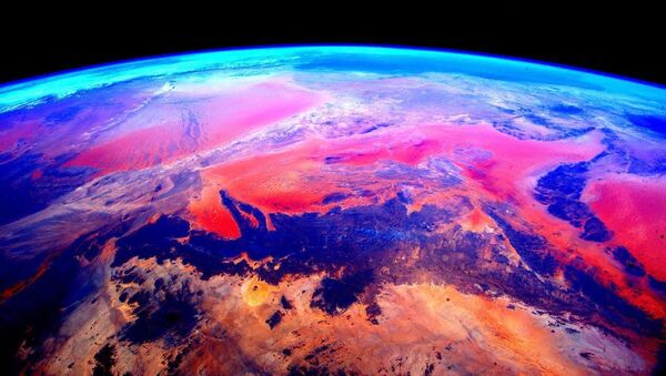 Zemes uzņēmums no kosmosa, izdarīts no SKS. Tā autors - astronauts Skots Kellijs - Sputnik Latvija