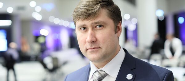 Глава  профсоюза железнодорожников Эстонии Олег Чубаров - Sputnik Латвия