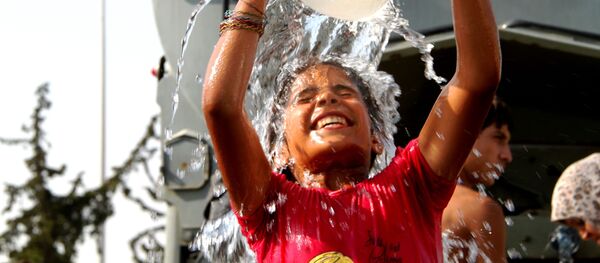 Дети из семей беженцев в Алеппо, Сирия - Sputnik Латвия