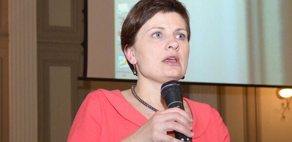Экс-министр благосостояния Латвии Илзе Винькеле Экс-министр благосостояния Латвии Илзе Винькеле - Sputnik Latvija