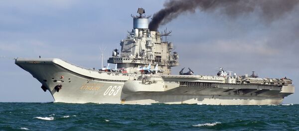 Тяжёлый авианесущий крейсер Адмирал Флота Советского Союза Кузнецов Тяжёлый авианесущий крейсер Адмирал Флота Советского Союза Кузнецов - Sputnik Latvija