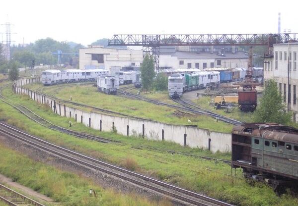 Территория Даугавпилсского ЛРЗ - Sputnik Латвия