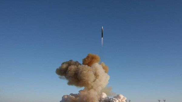 Запуск модифицированной ракеты УР-100Н УТТХ - Sputnik Latvija