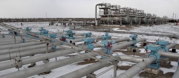 Газохранилище Черноморнефтегаз в Крыму - Sputnik Латвия