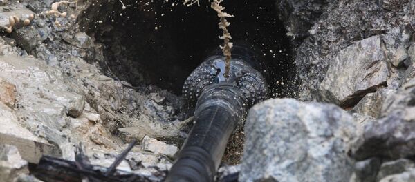 Завершен этап строительства газопровода от ГРС на остров Русский Завершен этап строительства газопровода от ГРС на остров Русский - Sputnik Latvija