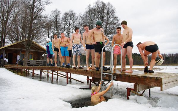 Европейский банный марафон в Отепяэ - Sputnik Латвия
