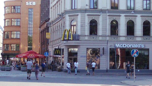 McDonalds в Риге на улице Калькю - Sputnik Латвия