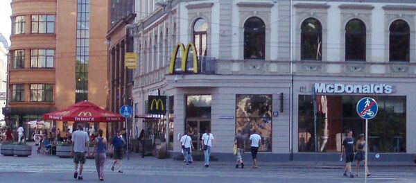 McDonalds в Риге на улице Калькю - Sputnik Латвия