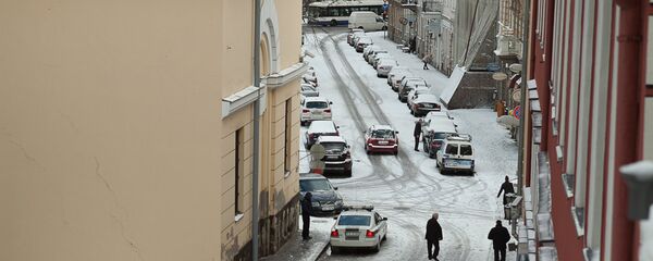 Заснеженные улицы Риги - Sputnik Латвия