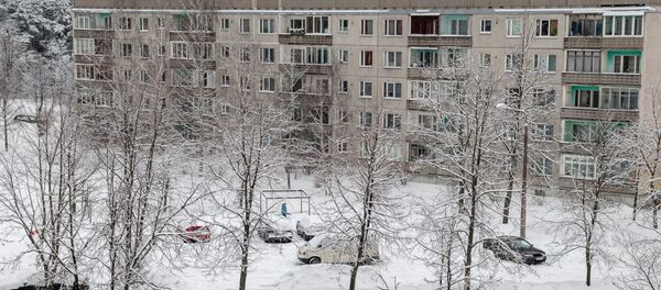 Снег в Риге Пурвциемс - Sputnik Латвия