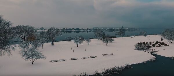 Sniegotā Rīga novembrī. Foto no arhīva Sniegotā Rīga novembrī. Foto no arhīva - Sputnik Latvija