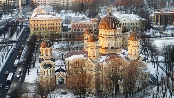 Кафедральный православный собор Риги - Sputnik Латвия