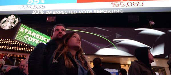 Iepriekšējie balsošanas rezultāti ASV prezidenta vēlēšanās. Foto no arhīva Iepriekšējie balsošanas rezultāti ASV prezidenta vēlēšanās. Foto no arhīva - Sputnik Latvija