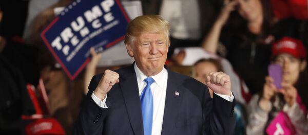 Jaunievēlētais ASV prezidents Donalds Tramps Jaunievēlētais ASV prezidents Donalds Tramps - Sputnik Latvija