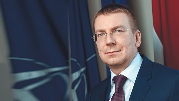 Эдгар Ринкевич министр иностранных дел Латвии - Sputnik Латвия