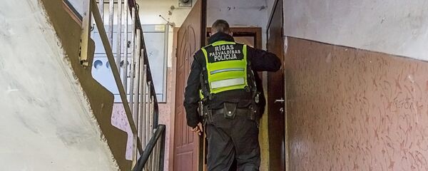 Rīgas policija. Foto no arhīva Rīgas policija. Foto no arhīva - Sputnik Latvija