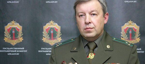 Александр Тищенко, руководитель пресс-центра Госпогранкомитета Белоруссии - Sputnik Латвия
