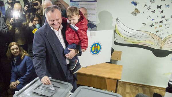 Moldovas jaunais prezidents Igors Dodons. Foto no arhīva - Sputnik Latvija