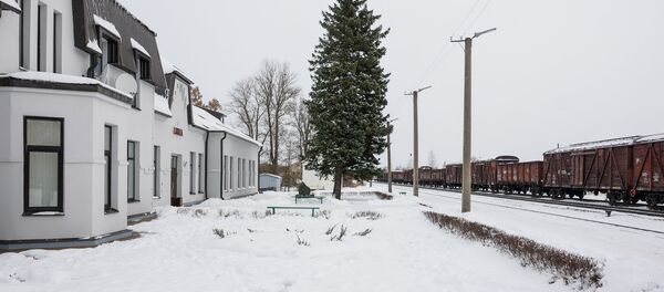 Железнодорожная станция Лудза Железнодорожная станция Лудза - Sputnik Латвия