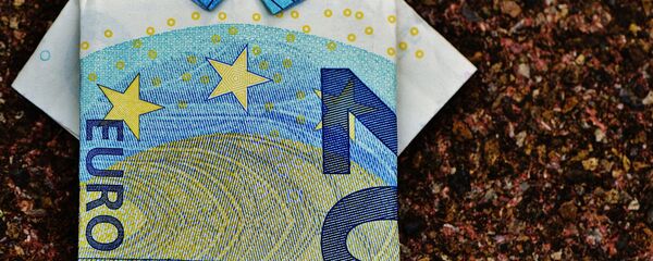 Купюра евро - Sputnik Латвия