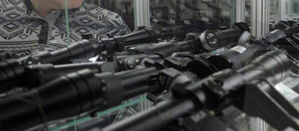 Оружейные прицелы, архивное фото - Sputnik Латвия