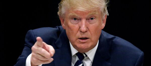 Республиканский кандидат в президенты Дональд Трамп Республиканский кандидат в президенты Дональд Трамп - Sputnik Latvija