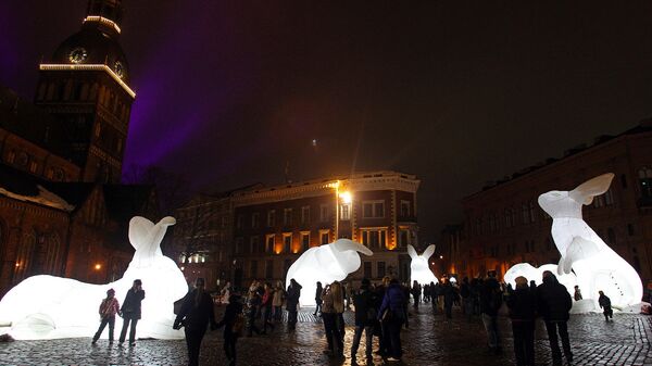 Фестиваль света Staro Rīga - Sputnik Латвия