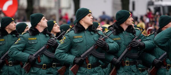 Военный парад посвящённый 98-й годовщины провозглашения Латвийской Республики Военный парад посвящённый 98-й годовщины провозглашения Латвийской Республики - Sputnik Латвия